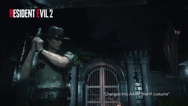 Демонстрация стиля шерифа для Леона в Resident Evil 2 (Remake) смотреть онлайн