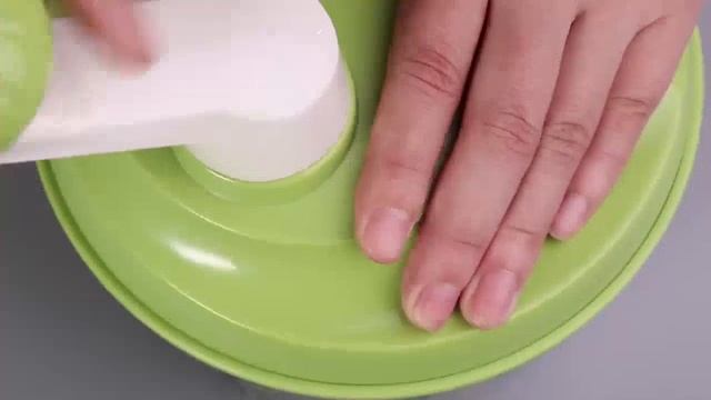 Manual Food Processor Top Rotatable Handle Metal Blade Plastic Mixer смотреть онлайн