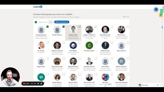 Send 500-1000 connection requests per week on LinkedIn смотреть онлайн