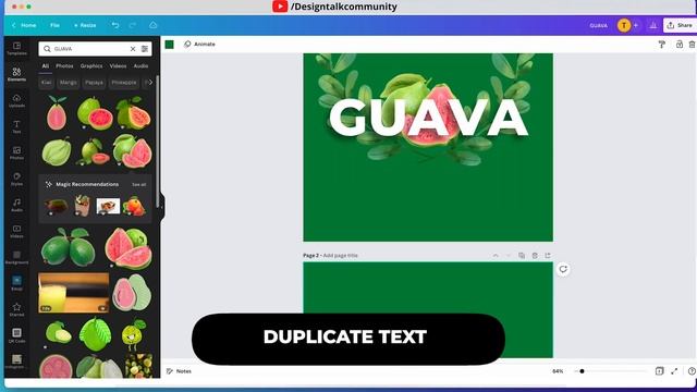 Awesome? Trending Design? Effects In Canva | Best Trending Canva Design | Canva Tutorial смотреть онлайн