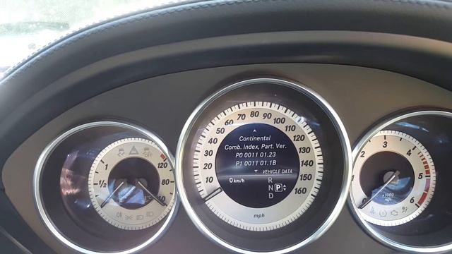 Mercedes-benz CLS 350 W218 How To: Service Menu DYNO Mode