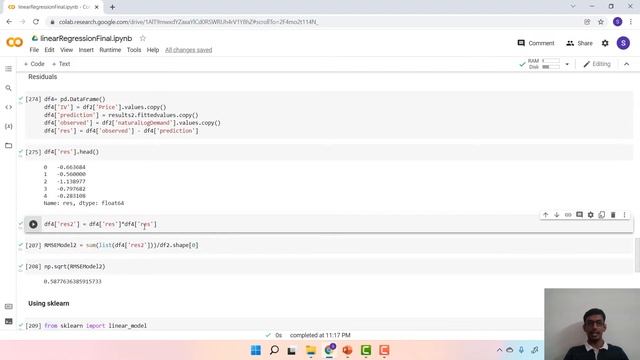 Implementing Constant Elasticity Model using Simple Linear Regression in Python смотреть онлайн