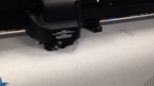 Режущий плоттер Summa. Вырезаем снежинки из материала Decoprint смотреть онлайн