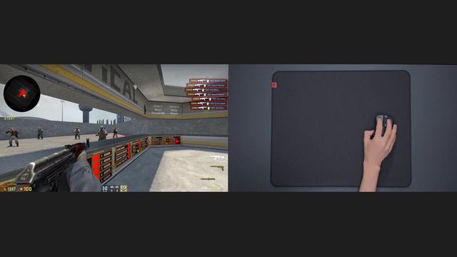 ZOWIE G-SR II mousepad for esports Consistent controlled glide смотреть онлайн