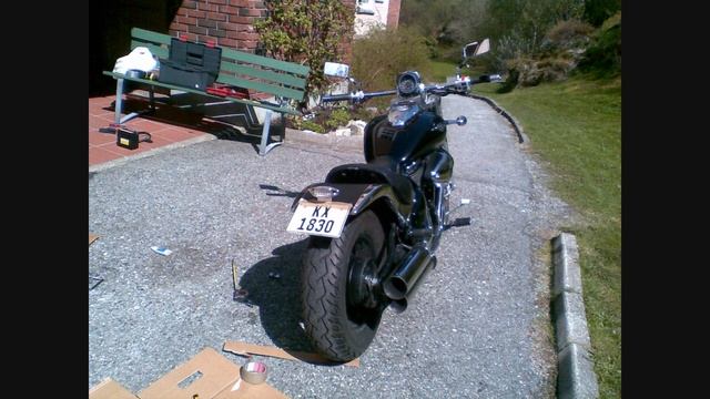 m800 remake rear fender.wmv смотреть онлайн