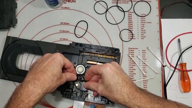Technics SL-P170 CD player. Loading belt change смотреть онлайн