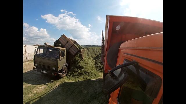 первый раз за рулем камаза работа на сенаже на камазе второй день смотреть онлайн