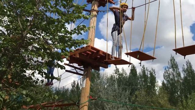 Веревочный парк Жеруйык лето 2017 смотреть онлайн