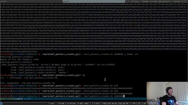 twitch.tv/theJustinSteven - adding a feature to pwntools смотреть онлайн