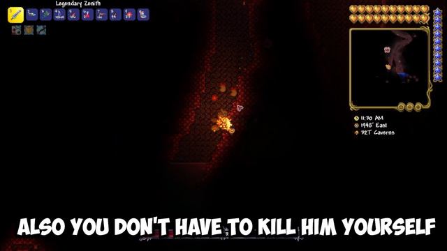 How to Get Deathbringer Pickaxe in Terraria 1.4.4.9 | Deathbringer Pickaxe terraria смотреть онлайн