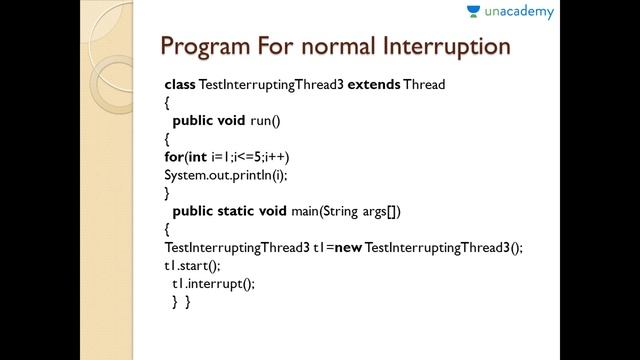 Multithreading in Java - Multithreading Interruption of Threads смотреть онлайн