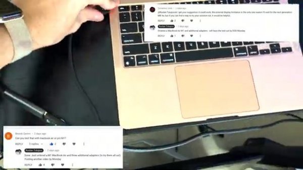 Six Displays Running on M1 Mac Mini, Macbook Air + Activity Monitor + Subscriber Q&A #WorkFromHome