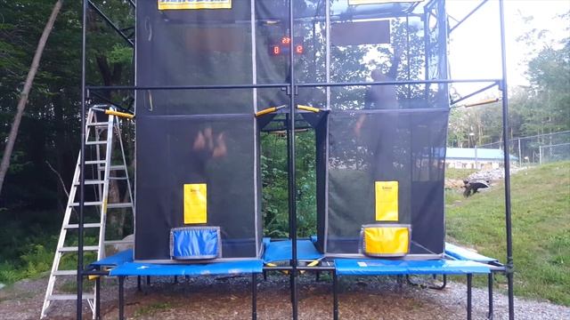 SUPER FUN 1 V 1 MINI HOOP SLAM BALL ESC GAME! IRL AEROBALL THRILLER! смотреть онлайн