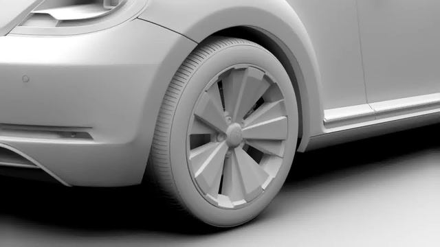 3D Model of VW Beetle 2017 Review смотреть онлайн