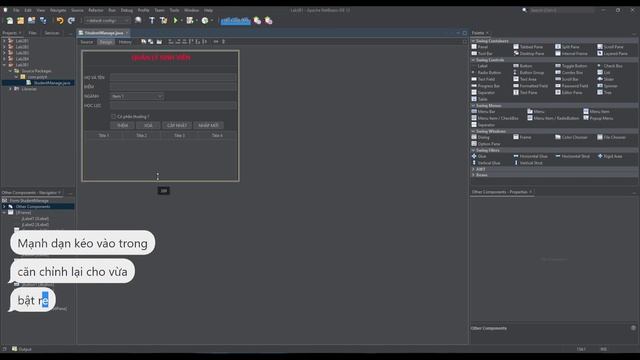 [MOB1023 - Java 2] Lab 3 Bài 1: Thiết kế form quản lý sinh viên (Source Code Download) ✔ смотреть онлайн