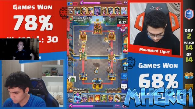 Mohamed Light vs Pedrotm Grand final CRL Clash Royale 2023 смотреть онлайн