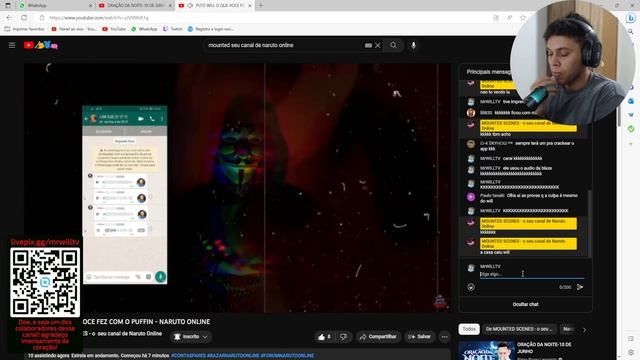 FUI EXPLANADO PELO MOUNTED | REACT. PUTZ WILL | NARUTO ONLINE BR смотреть онлайн