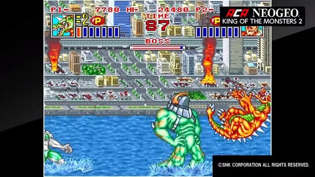 ACA NEOGEO KING OF THE MONSTERS 2 - Gameplay Trailer - PS4 - Nintendo Switch смотреть онлайн