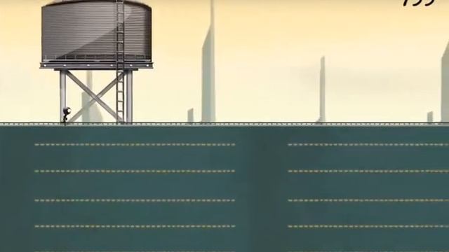 [Stickman Roof Runner] Wham! смотреть онлайн