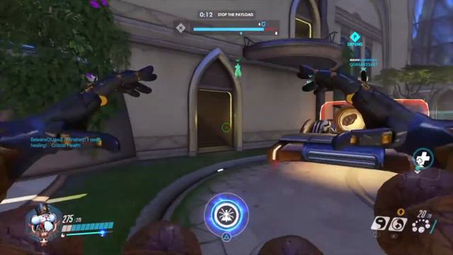Overwatch - How I Got Rapid Discord/ POTG - Zenyatta Gameplay смотреть онлайн