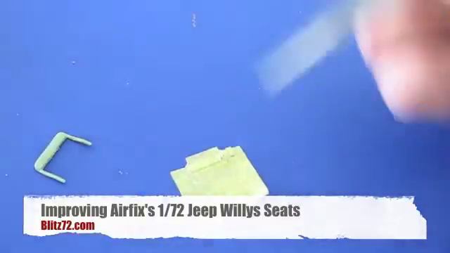 Improving 1/72 scale Airfix's Jeep Willys Seats смотреть онлайн