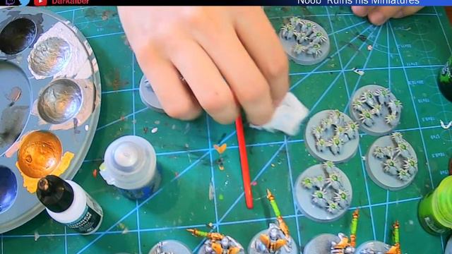 Painting MORE Necron Warriors for my Friend| Warhammer 40k смотреть онлайн