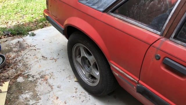 1986 5.0 Mustang GT pt.1 Budget Fox Body Drag car смотреть онлайн