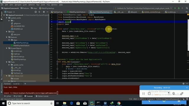 Creating Python Appium Framework from Scratch - Part 05 - BDD смотреть онлайн
