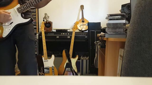 My custom Built Stratocaster - How does Paulownia wood Guitar sound like? part 1 смотреть онлайн