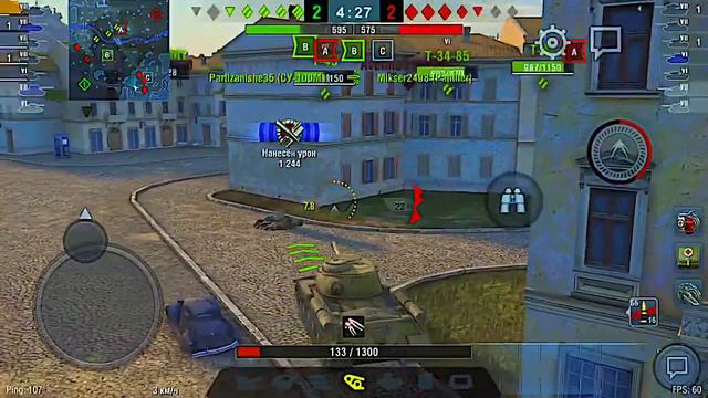 world of tanks blitz. Выкачиваю ИС-3 #3 смотреть онлайн