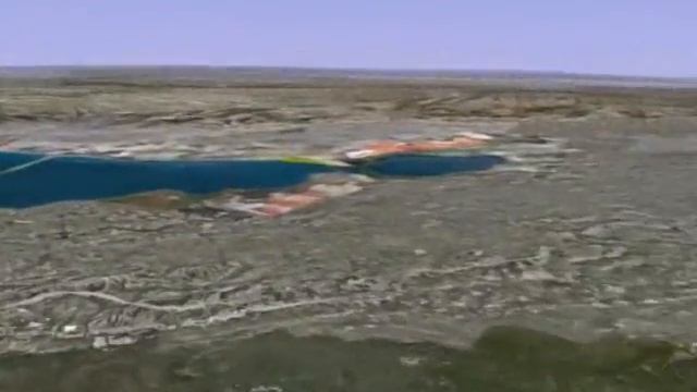 Explore Silicon Valley with Google Earth- Google's offices, Oracle, Adobe, Stanford University. смотреть онлайн