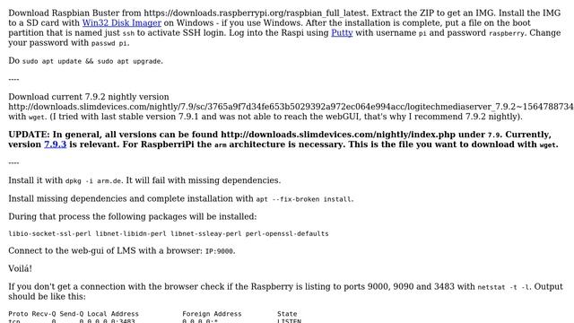 Raspberry Pi: How to set up logitech media server on raspberry pi (squeezebox server)? смотреть онлайн