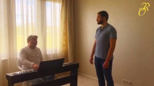 Урок вокала. Педагог: Роман Вадимович Сладкопевец. Ученик: Вадим Акисов