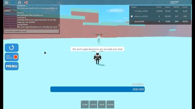 How to rebirth fast with no gamepasses in Roblox: Saitama Simulator смотреть онлайн