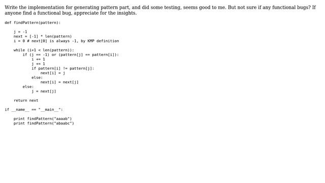 KMP string match algorithm in Python смотреть онлайн