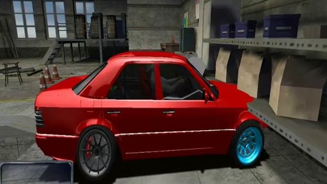 Играем в Slr собираем Mersedes Benz W 124 получился дрифт !