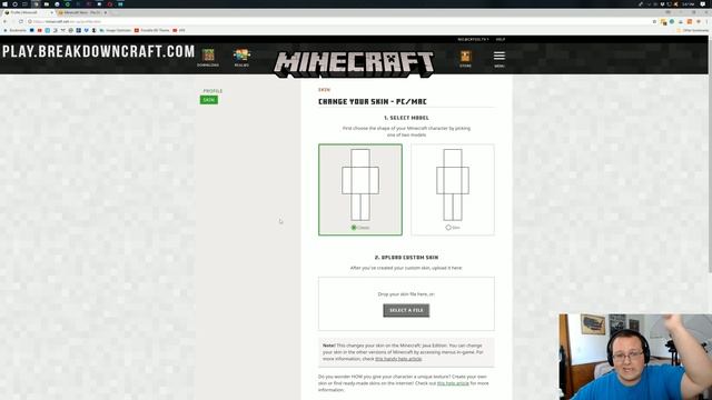 How To Change Your Skin in Minecraft 1.13+ (How To Get A New Minecraft Skin!) смотреть онлайн