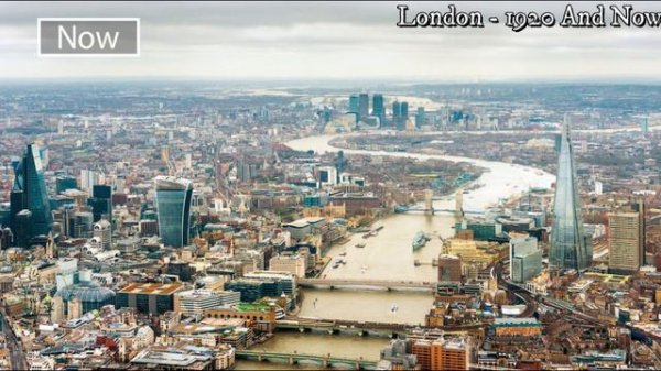 Famous Cities Then VS Now