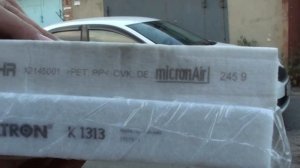 Замена салонного фильтра на автомобиле Шкода Рапид 1.6 / Фильтр Sкoda Rapid / Rapid 1.6, 110 л.с.