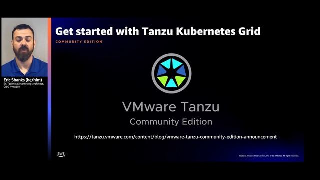 AWS re:Invent 2021 - Modernize vSphere applications on AWS with VMware Tanzu (sponsored by VMware) смотреть онлайн
