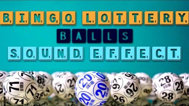 Bingo Lottery Balls Sound Effect  Spinning Cage Bingo Ball Sound  Royalty Free Sample