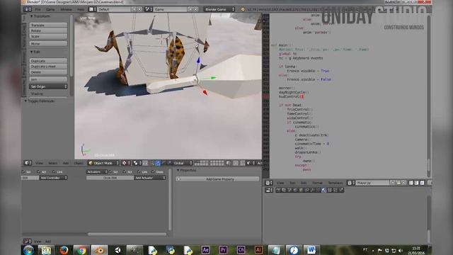 Caveman (N64 style game Jam) - Timelapse + Gameplay смотреть онлайн