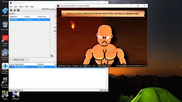 How to hack Swords and Sandals 2 with Cheat Engine 100% working смотреть онлайн