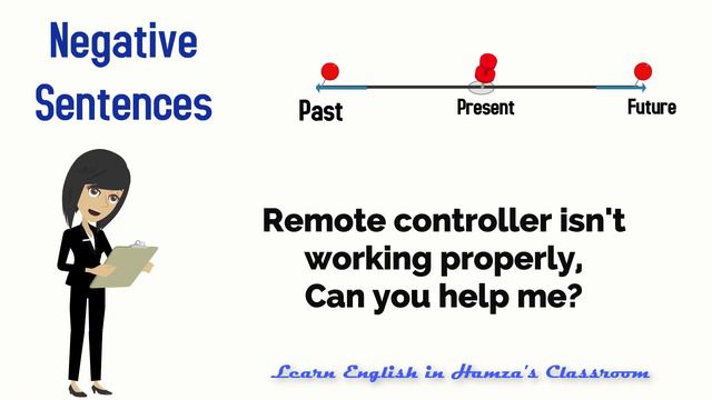 Present Continuous Tense - 02 - Negative Sentences - English Grammar Lessons смотреть онлайн