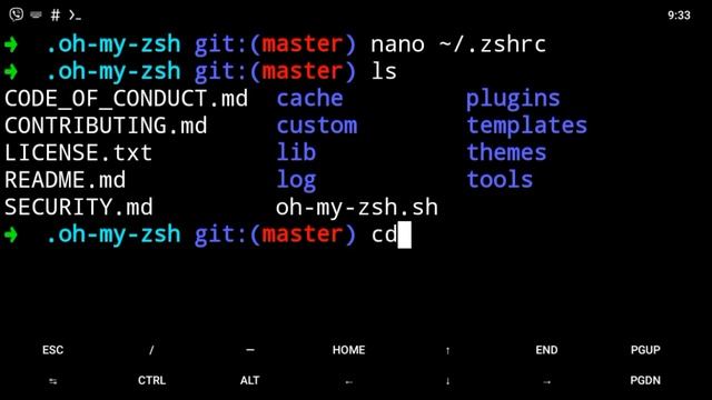 . Instalar zsh y oh my zsh framework Temux смотреть онлайн