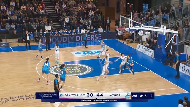 Basket Landes v Perfumerias Avenida | Full Basketball Game | EuroLeague Women 2022-23 смотреть онлайн