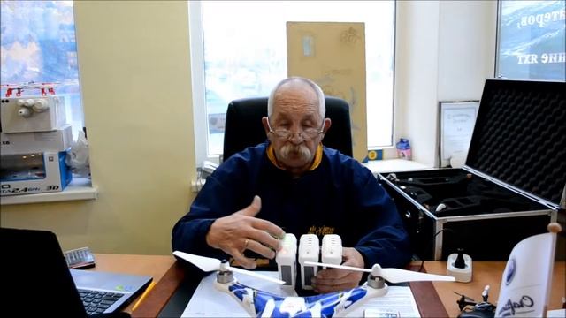 обзор для начинающих.  квадрокоптер Phantom Vision+.11.12.2014г.