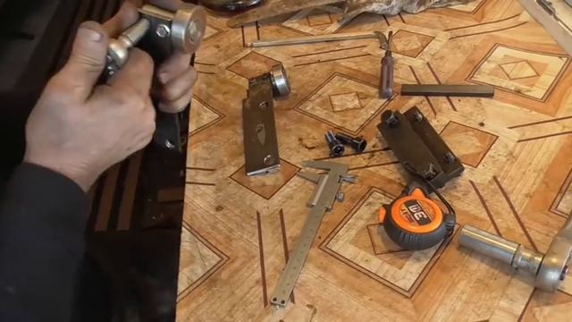 Прижимы суппорта продольной подачи 1к 62