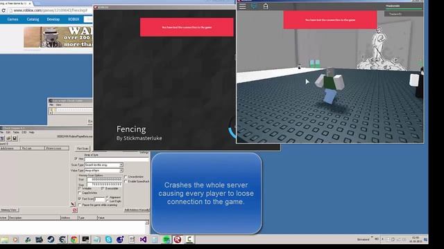 ROBLOX Server Crasher смотреть онлайн