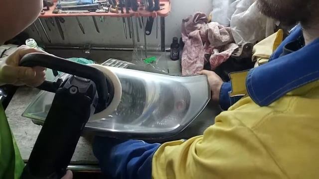 Полировка фар покрытие составом Kragen 9h смотреть онлайн